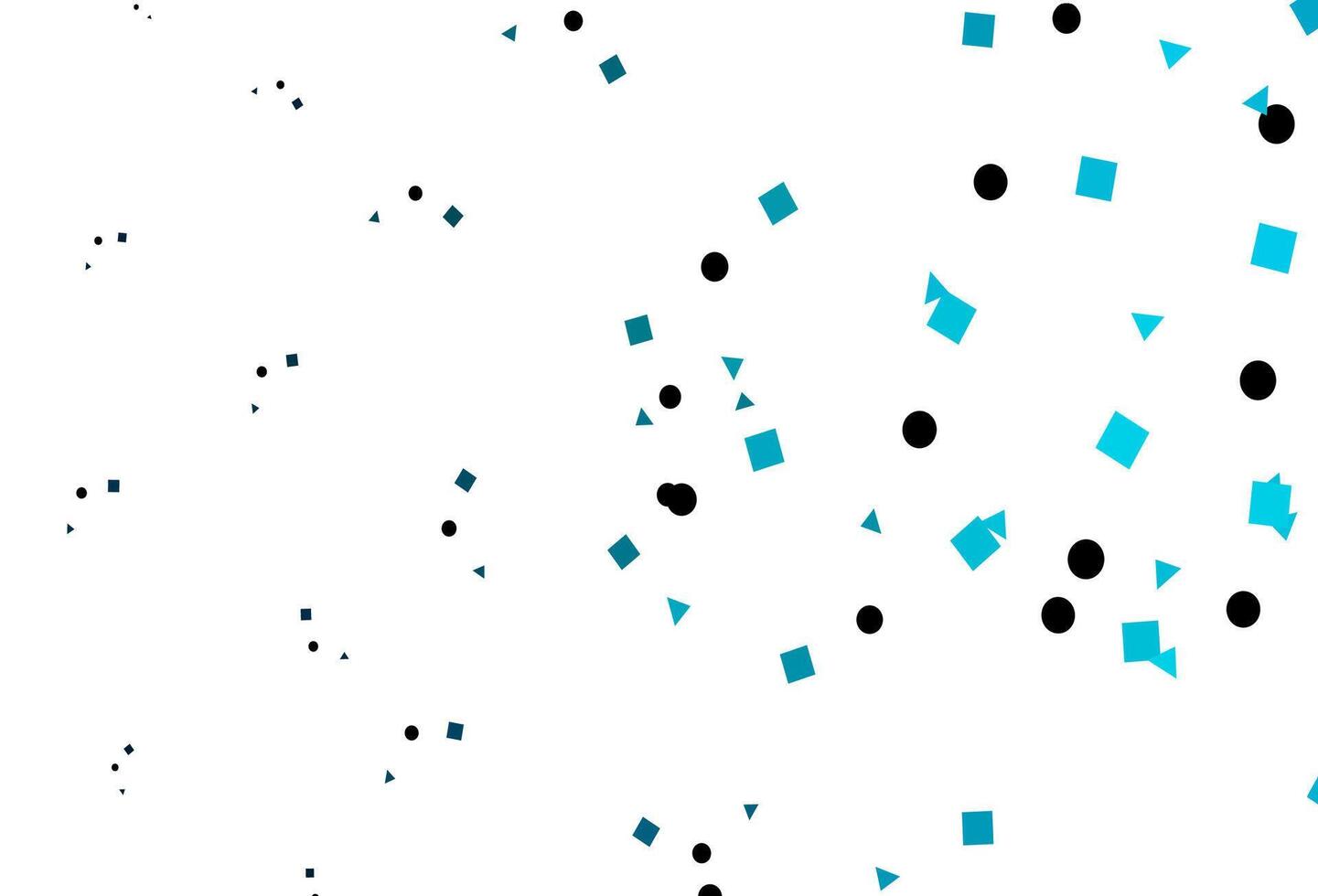 Light BLUE vector backdrop with lines, circles, rhombus.
