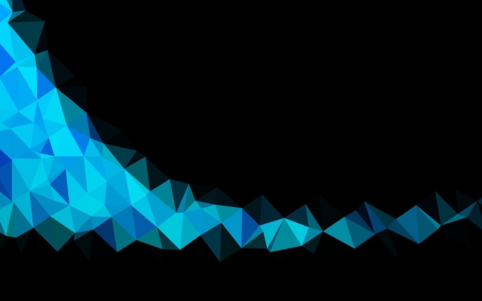 Light BLUE vector low poly texture.