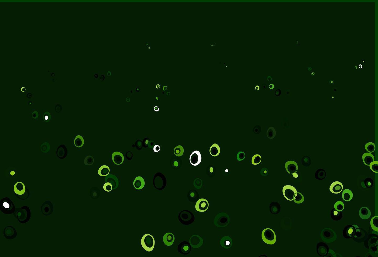 Light Green vector texture with disks.