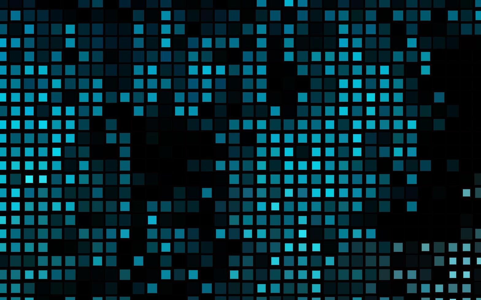 Dark BLUE vector template with crystals, rectangles.