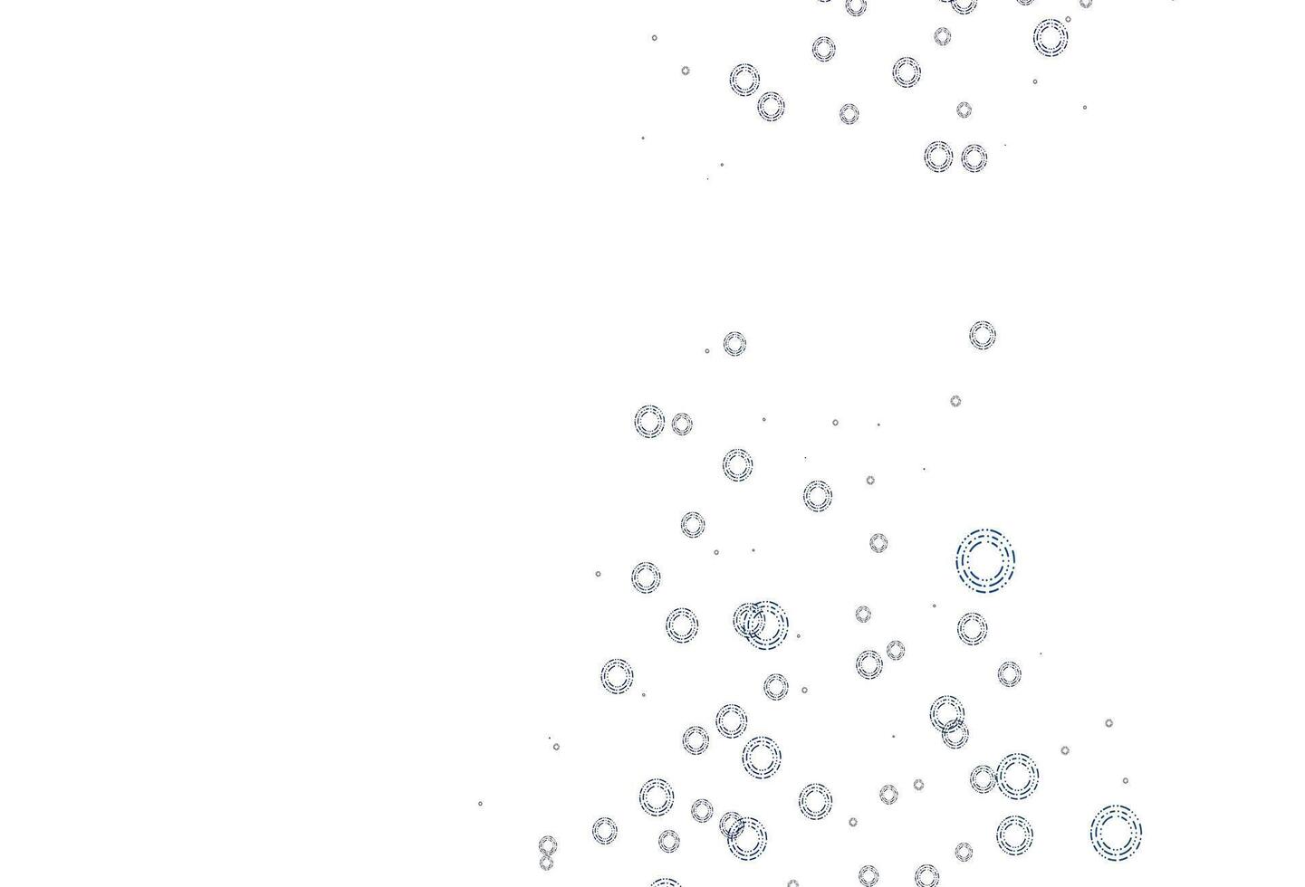 Light BLUE vector pattern with spheres.