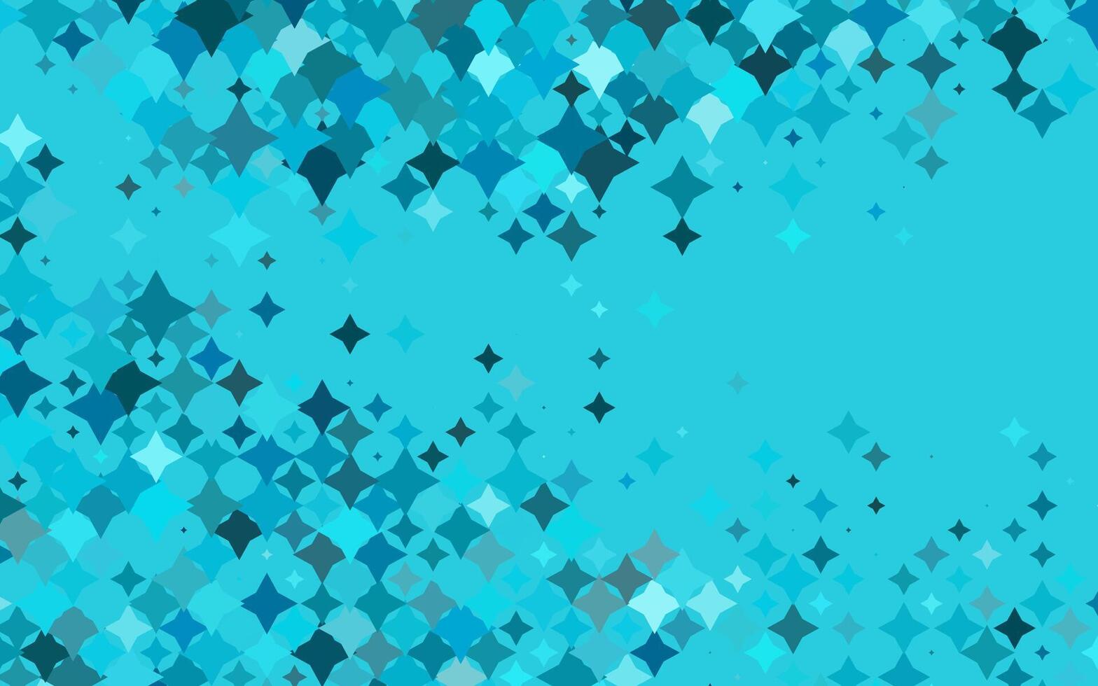 Light BLUE vector layout with bright stars.