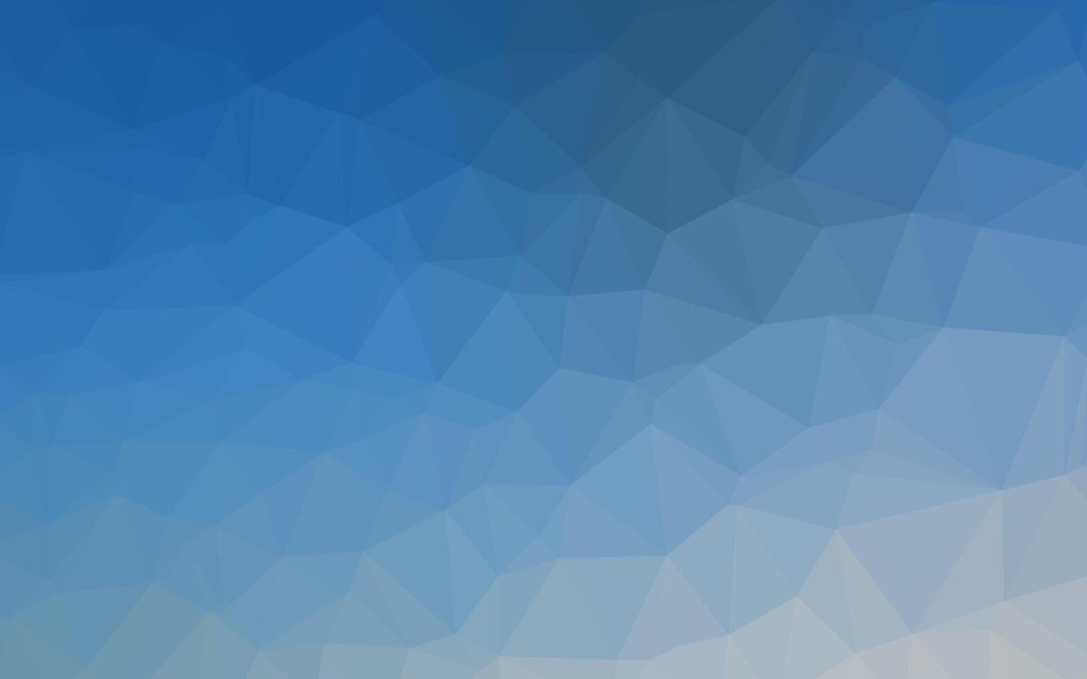 Light BLUE vector blurry triangle template.