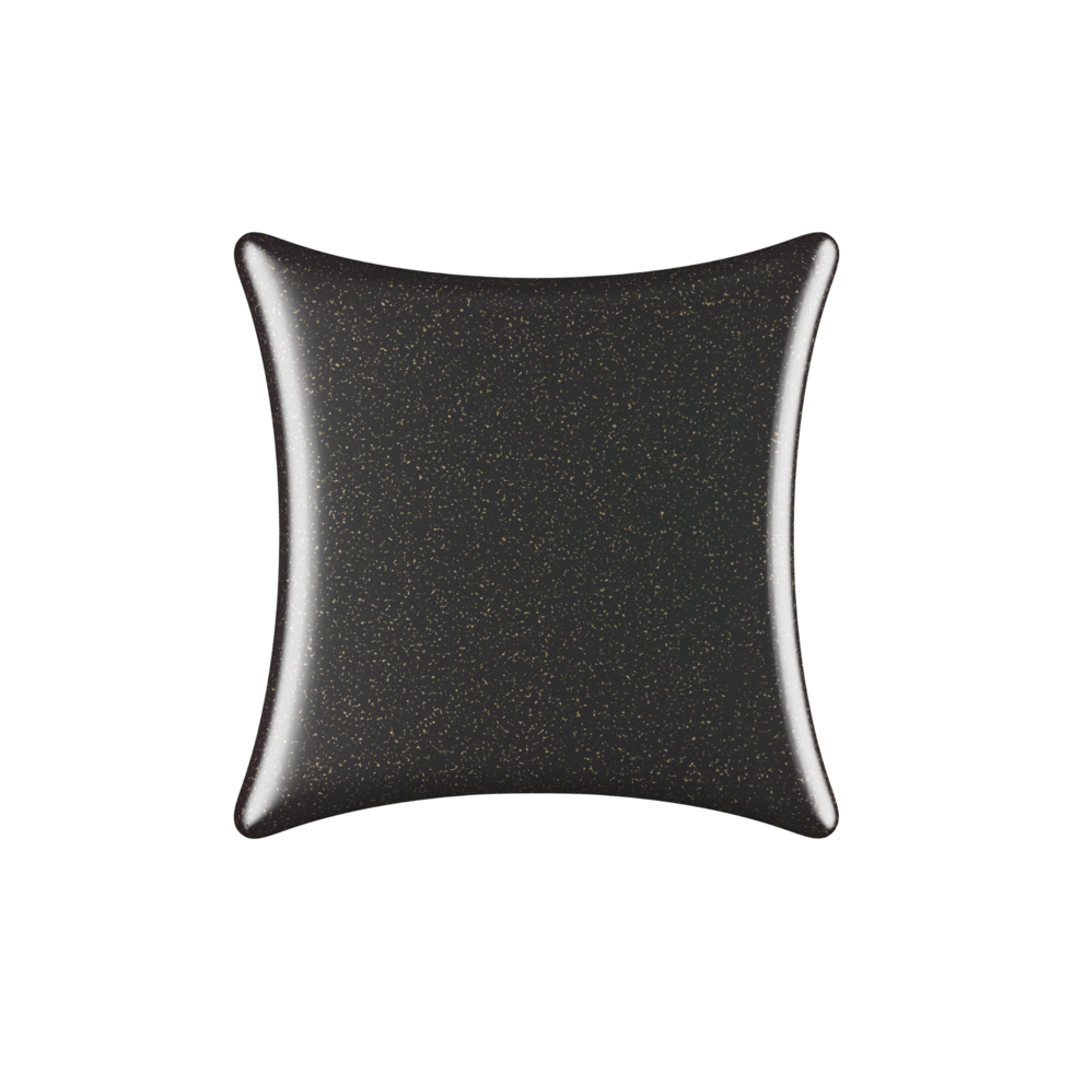 Black textured square shape isolated image png