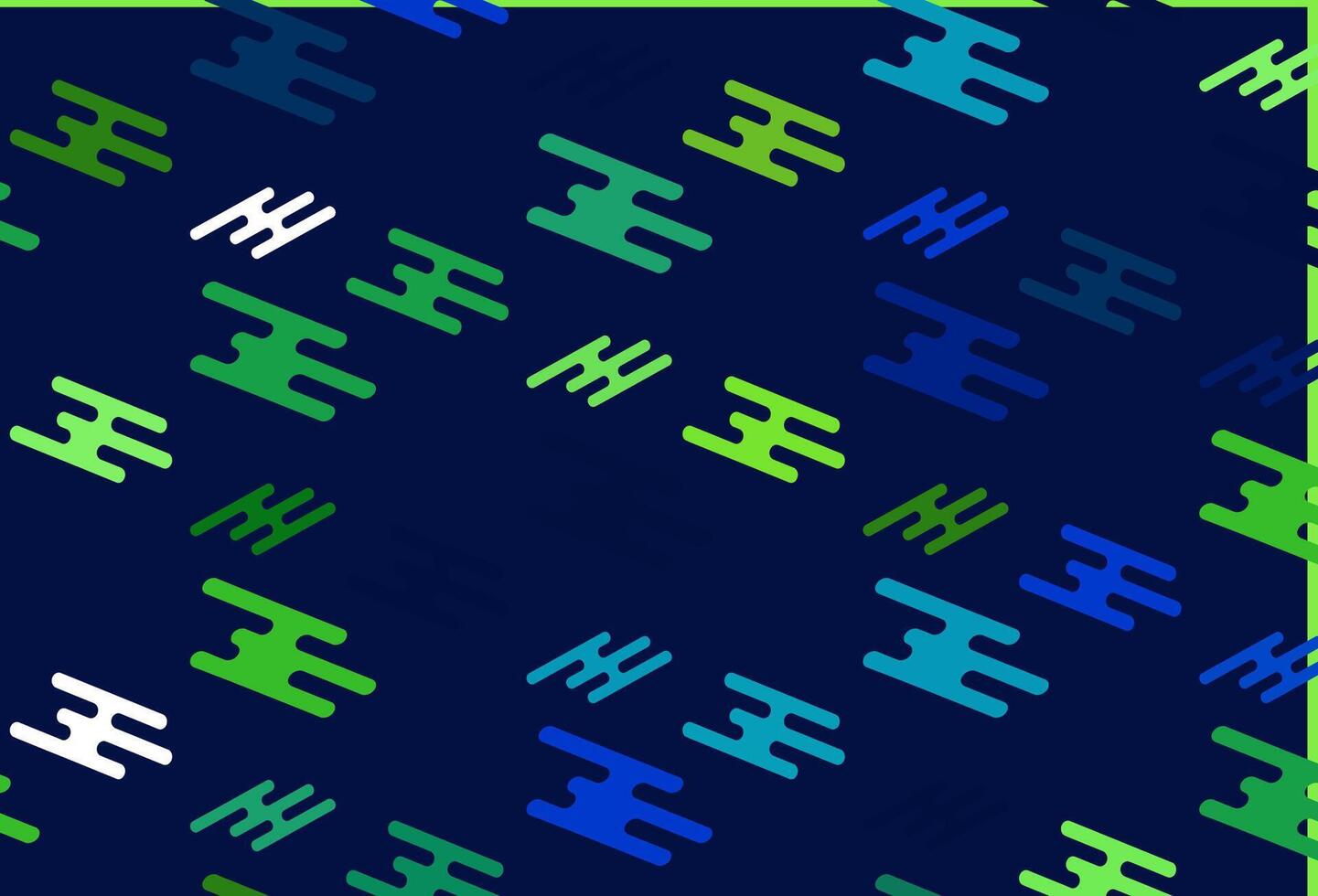 Light Green vector layout with flat lines.
