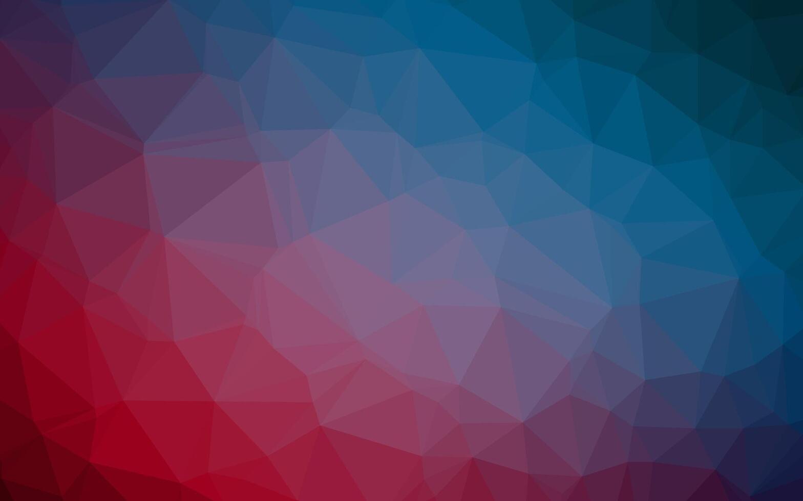 Dark Blue, Red vector triangle mosaic texture.