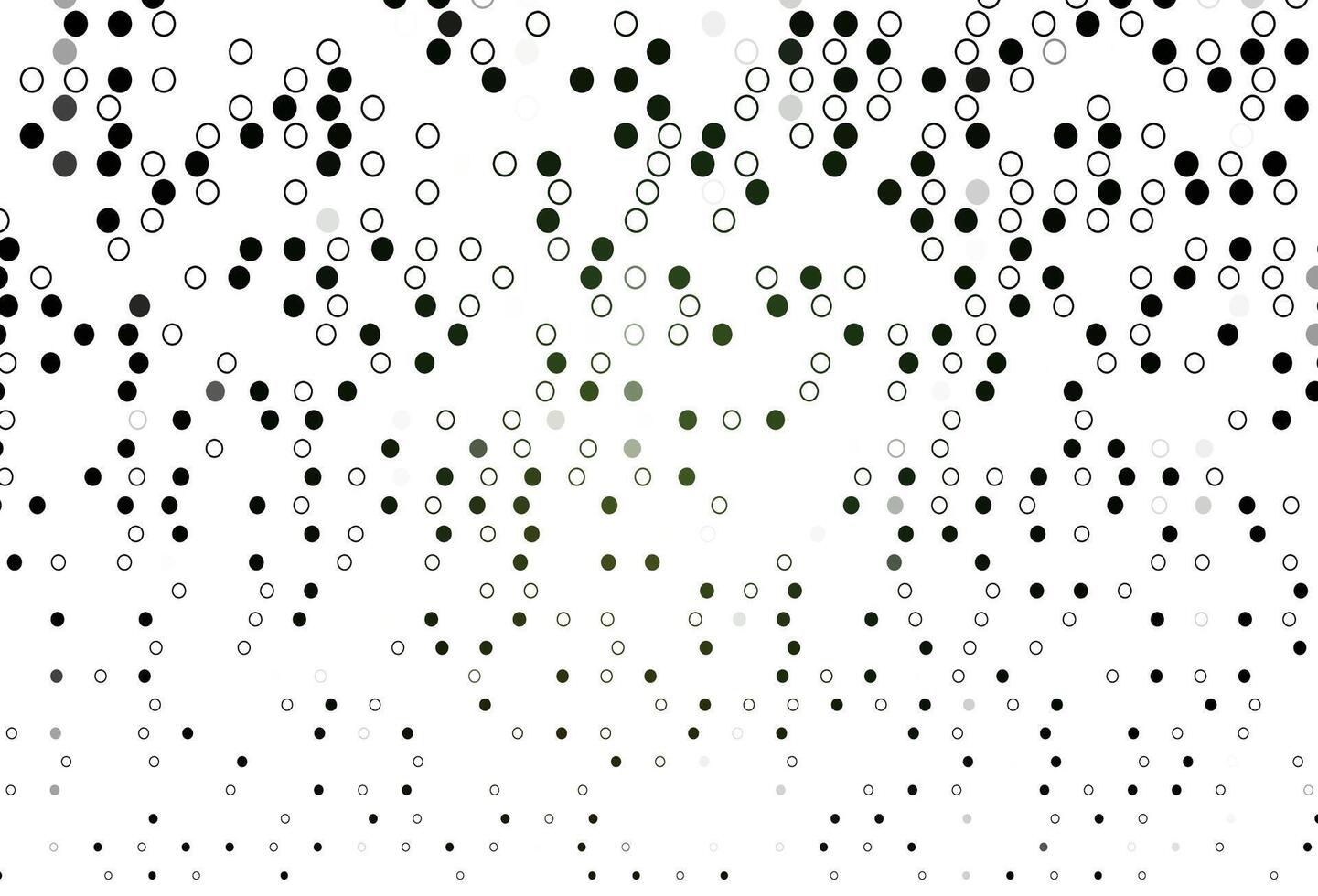 Light Green vector backdrop with dots.