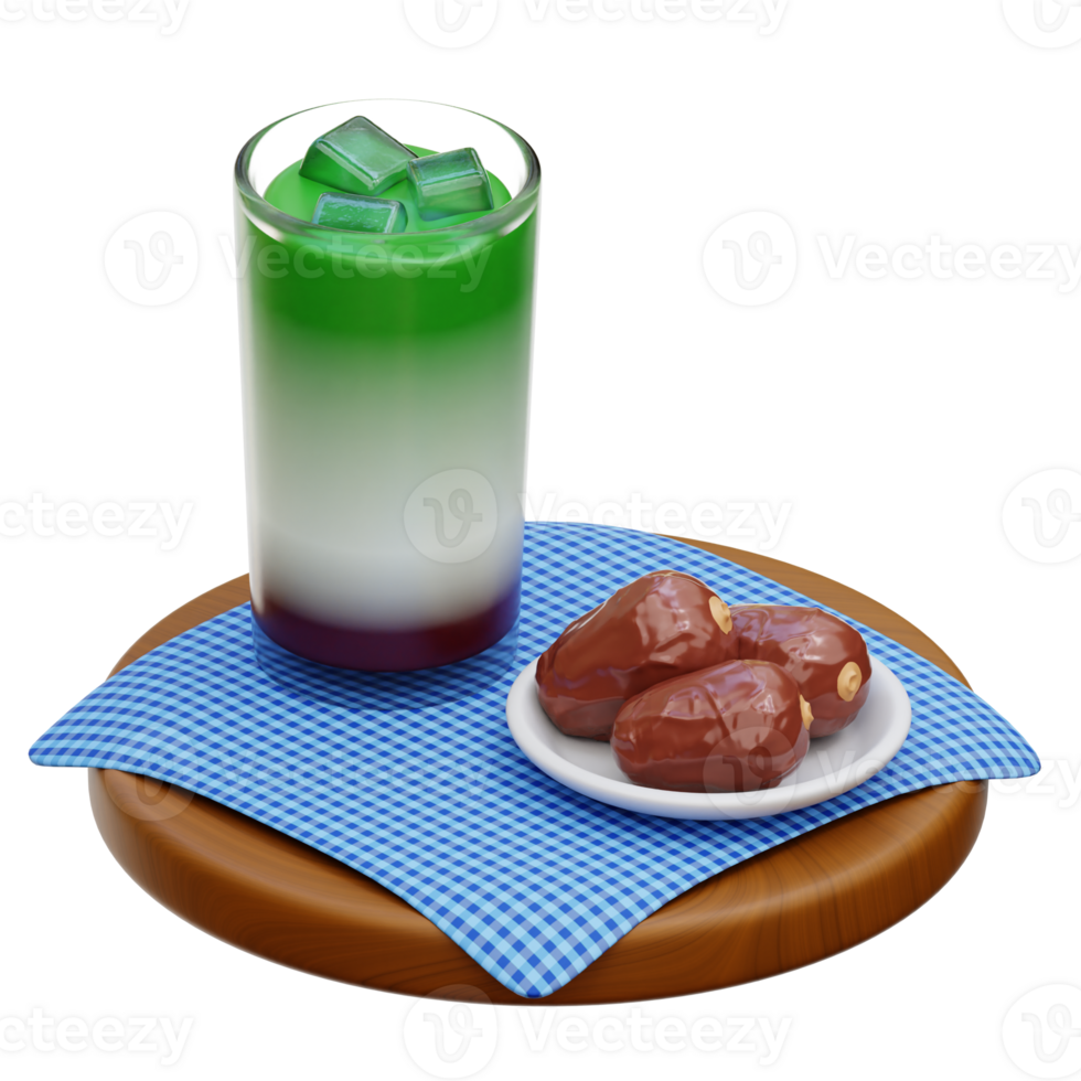 Ramadan Food 3d Icon Illustration png