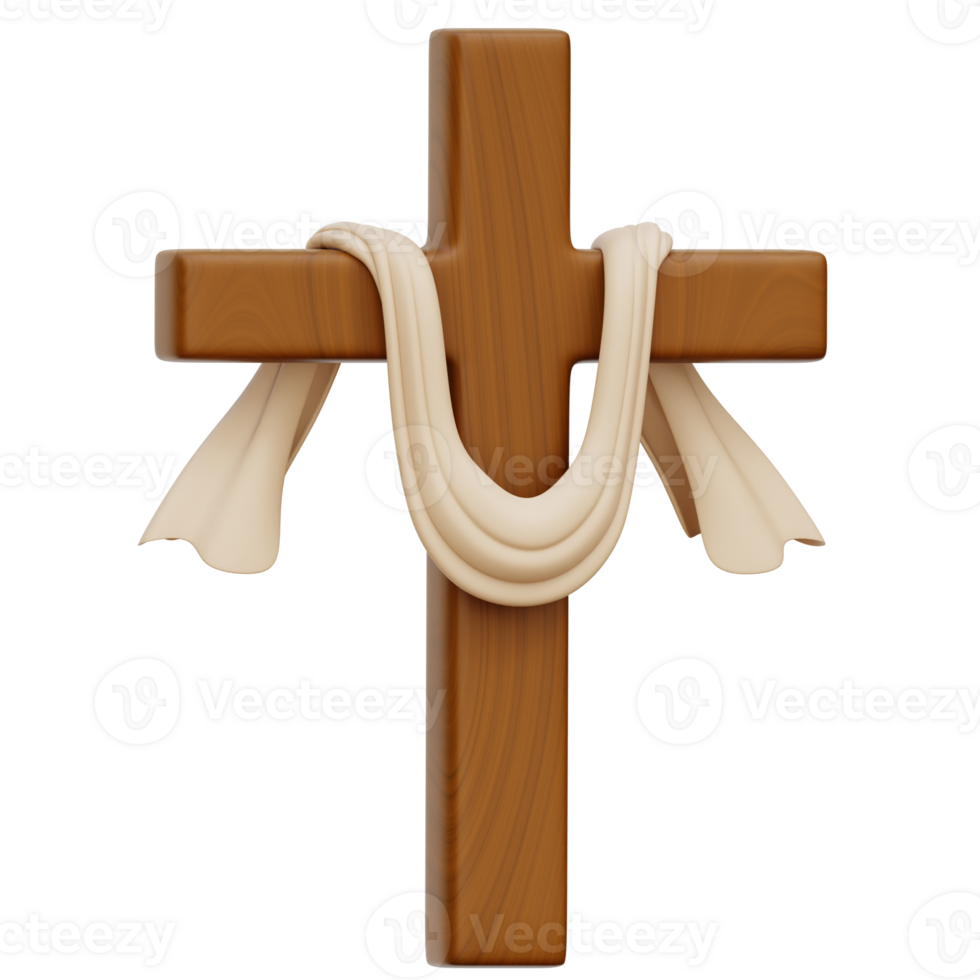 Cross 3d Icon Illustration png