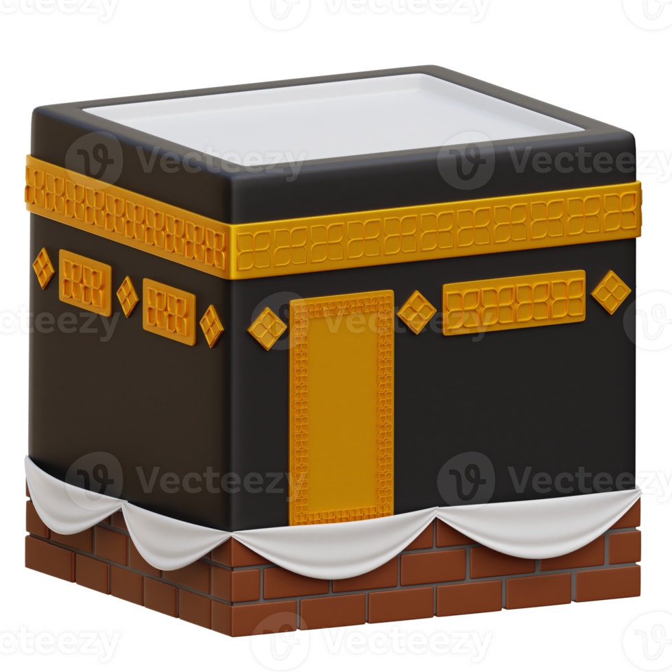 Kaaba 3d Icon Illustration png