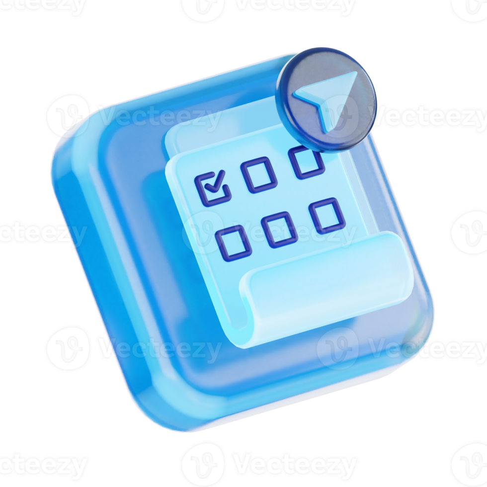 User Interface 3D Icon Illustration png