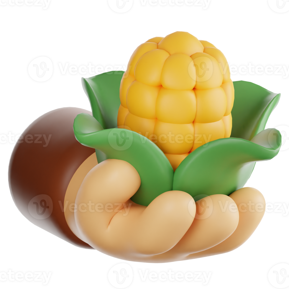Fresh Fruit 3D illustration png