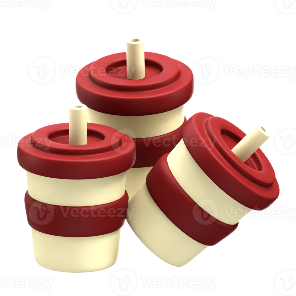 fastfood 3d iconset png