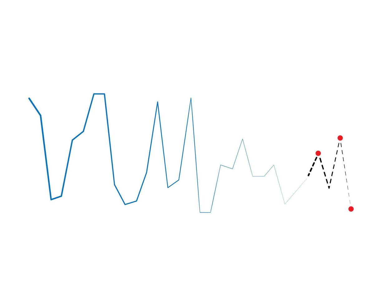 mensual crecimiento Velocidad actuación terminado hora vector. vector