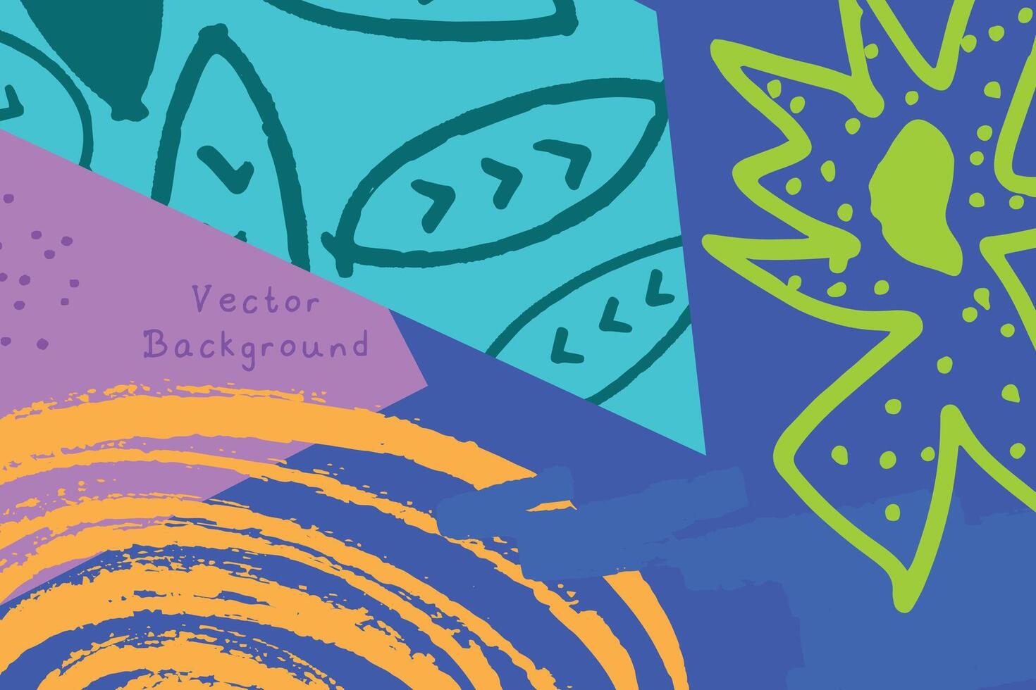 Abstract artistic background, colorful abstract vector template.
