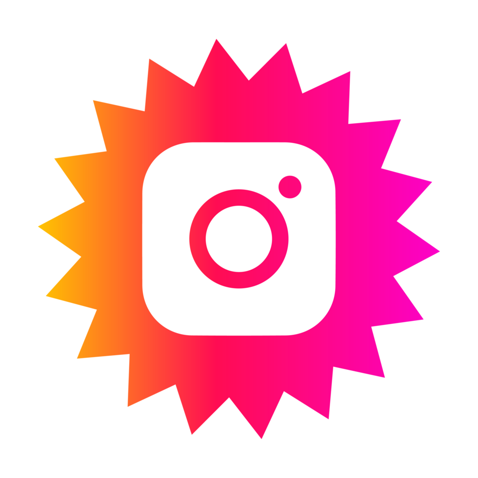 Instagram logótipo Câmera ícone, Novo colorida logotipo em pc tela. Instagram - livre inscrição para partilha fotos e videos com a elementos do uma social rede png