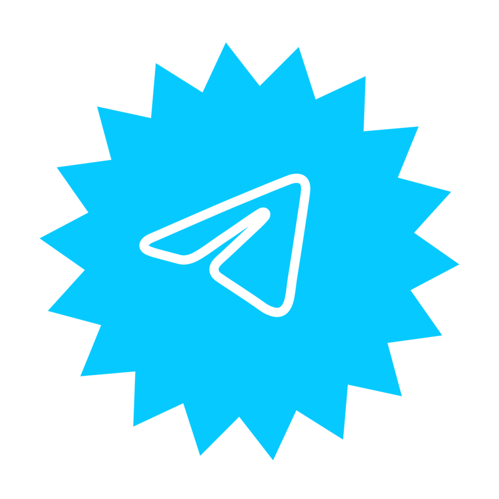 icon of Telegram app. Telegram is a cloud-based instant messaging and voice over IP service png