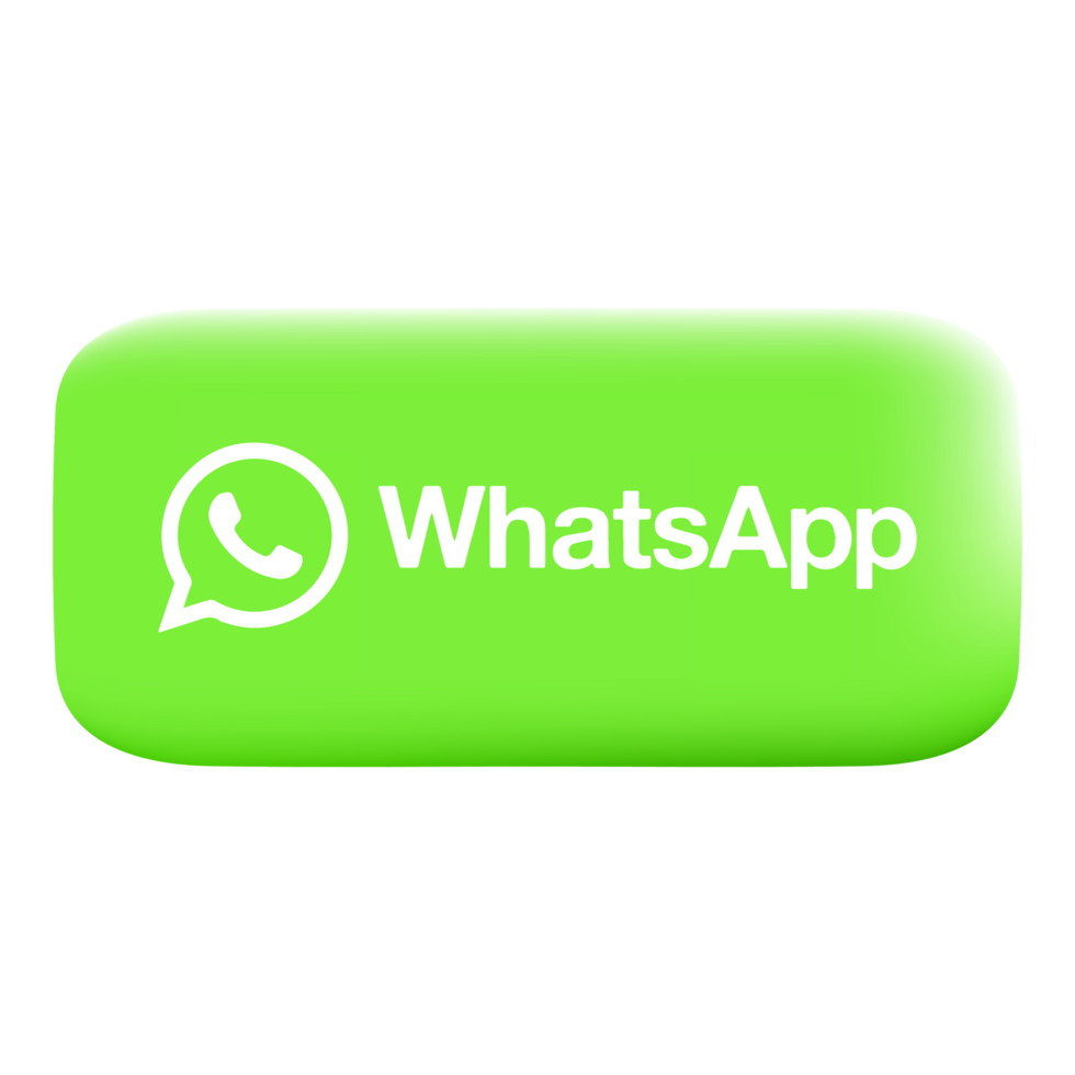 WhatsApp, popular social media button icon, instant messenger logo of WhatsApp. png