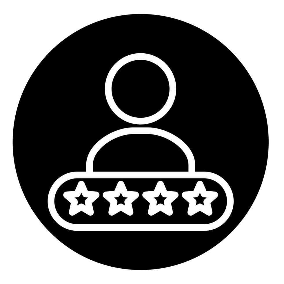 Performance Review icon line vector illustration