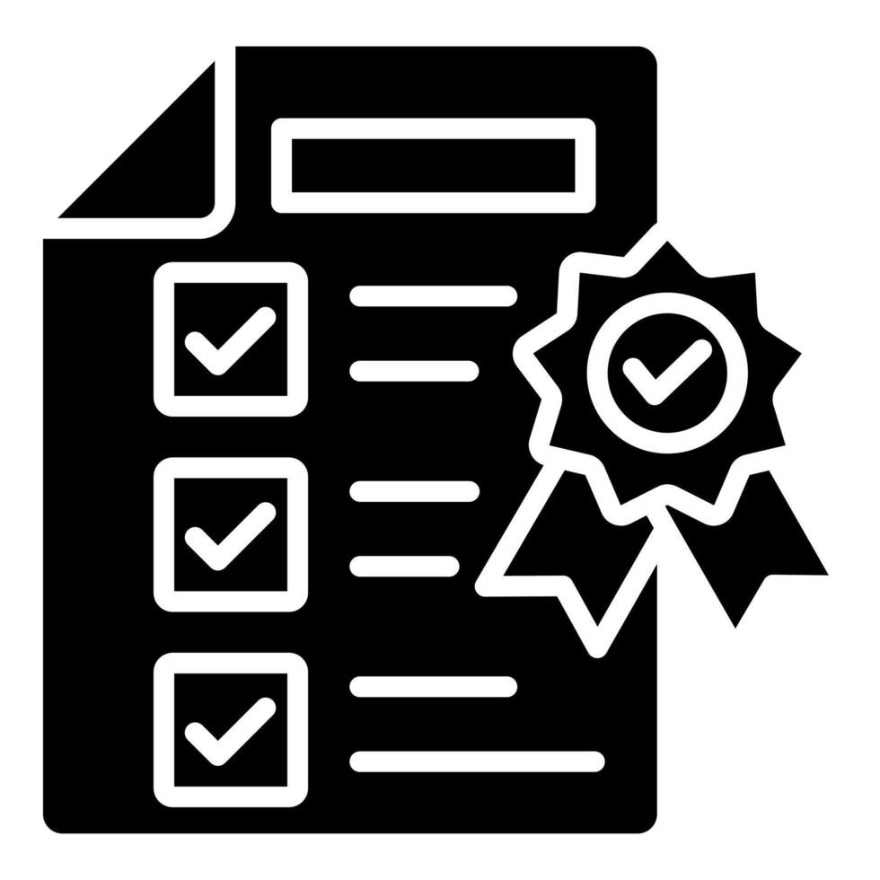 Quality Assessment icon line vector illustration