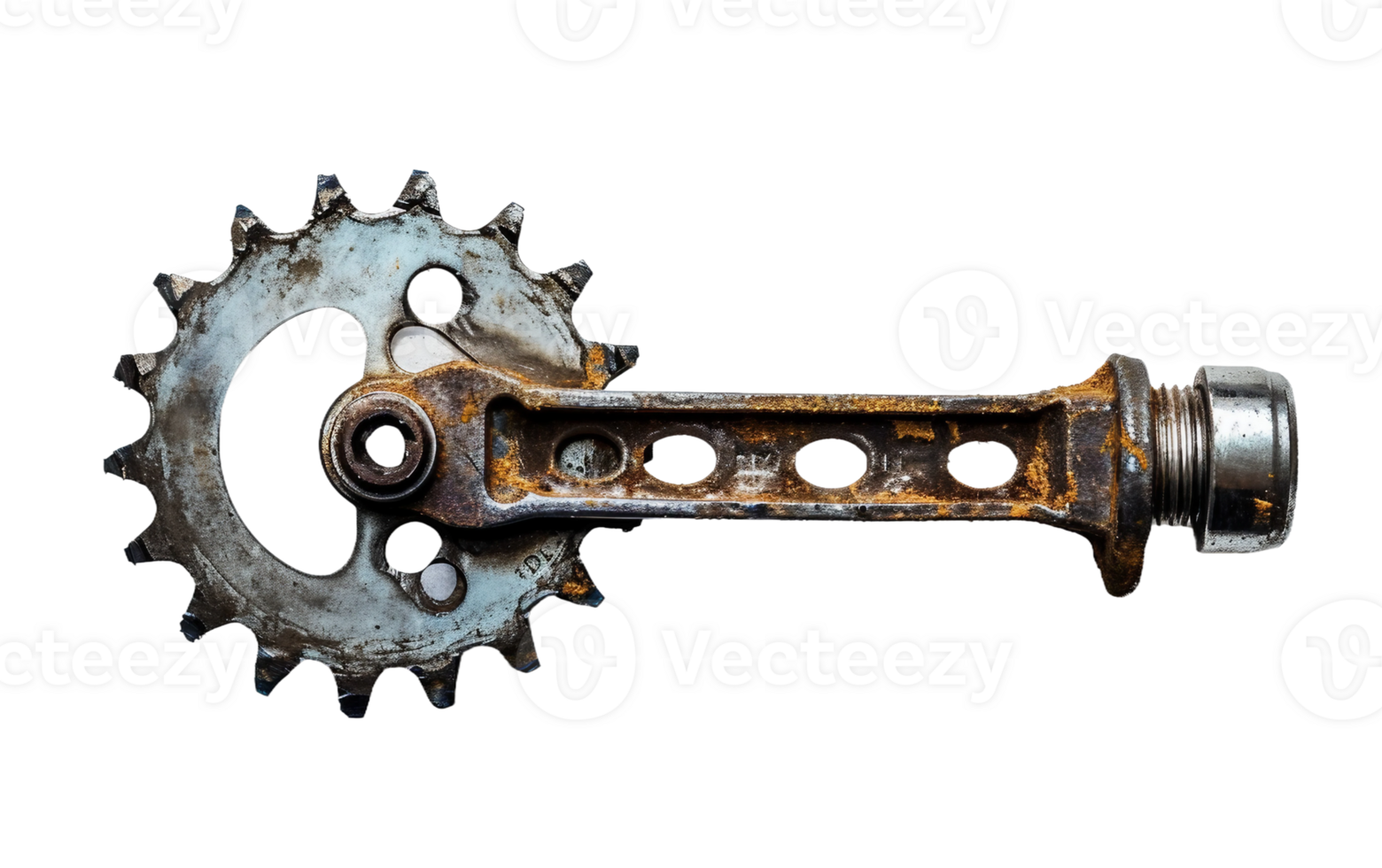 AI generated Cassette Lockring Tool on Transparent Background png