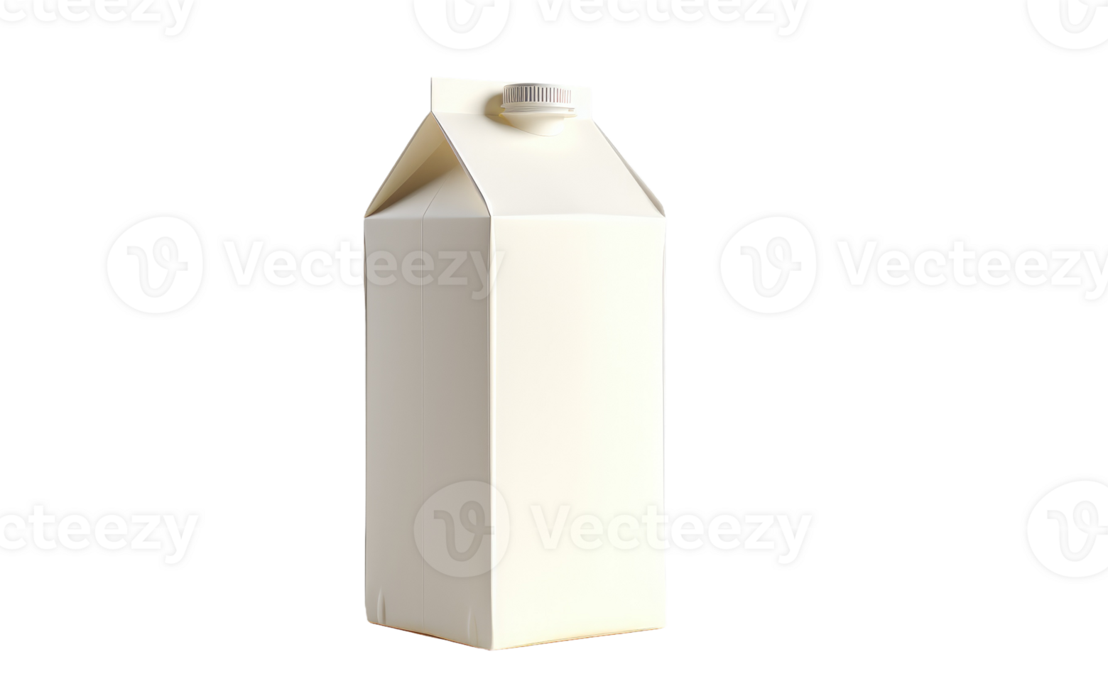 AI generated Quality Milk Label Art On Transparent Background png