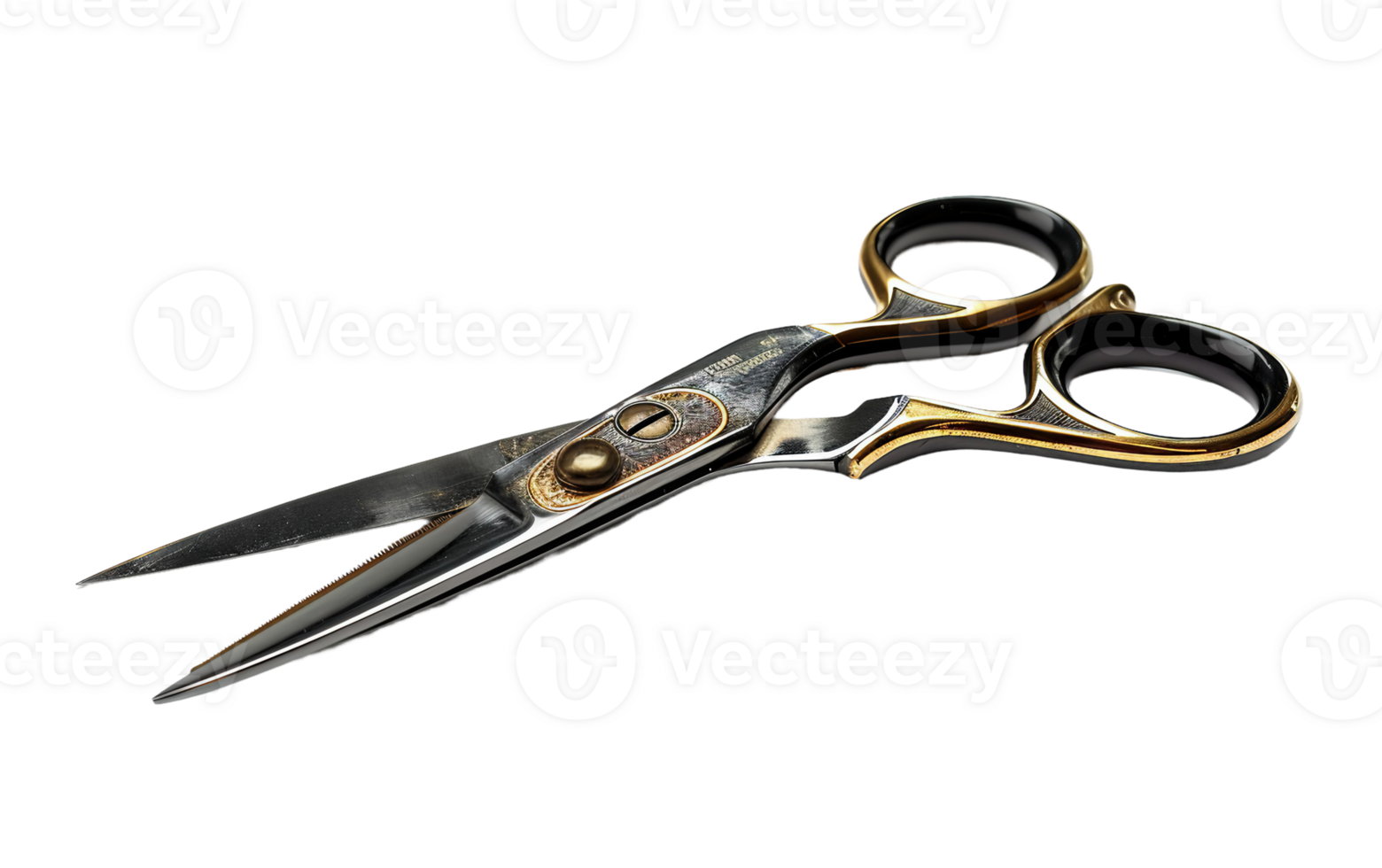 AI generated Precision Crafting Scissors on the transparent background, PNG Format
