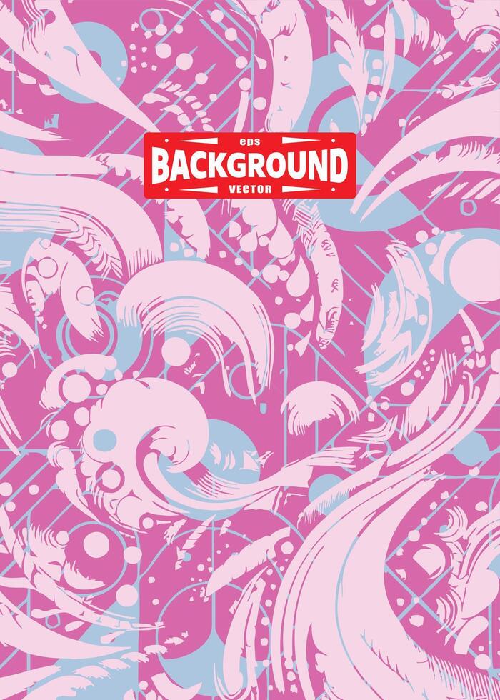 Abstract soccer jersey pattern, ping color mix for sublime printing vector