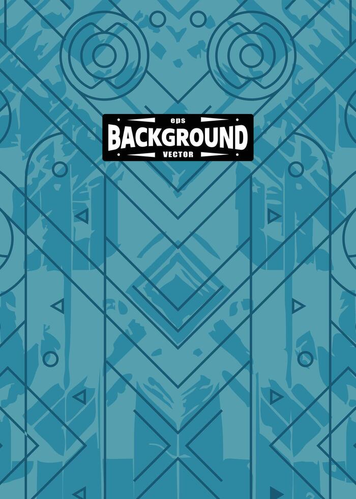 Abstract pattern with symmetrical elements for sublimation background vector