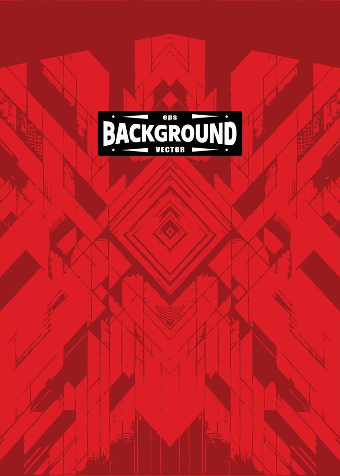 sports jersey abstract red background for sublimation pattern vector