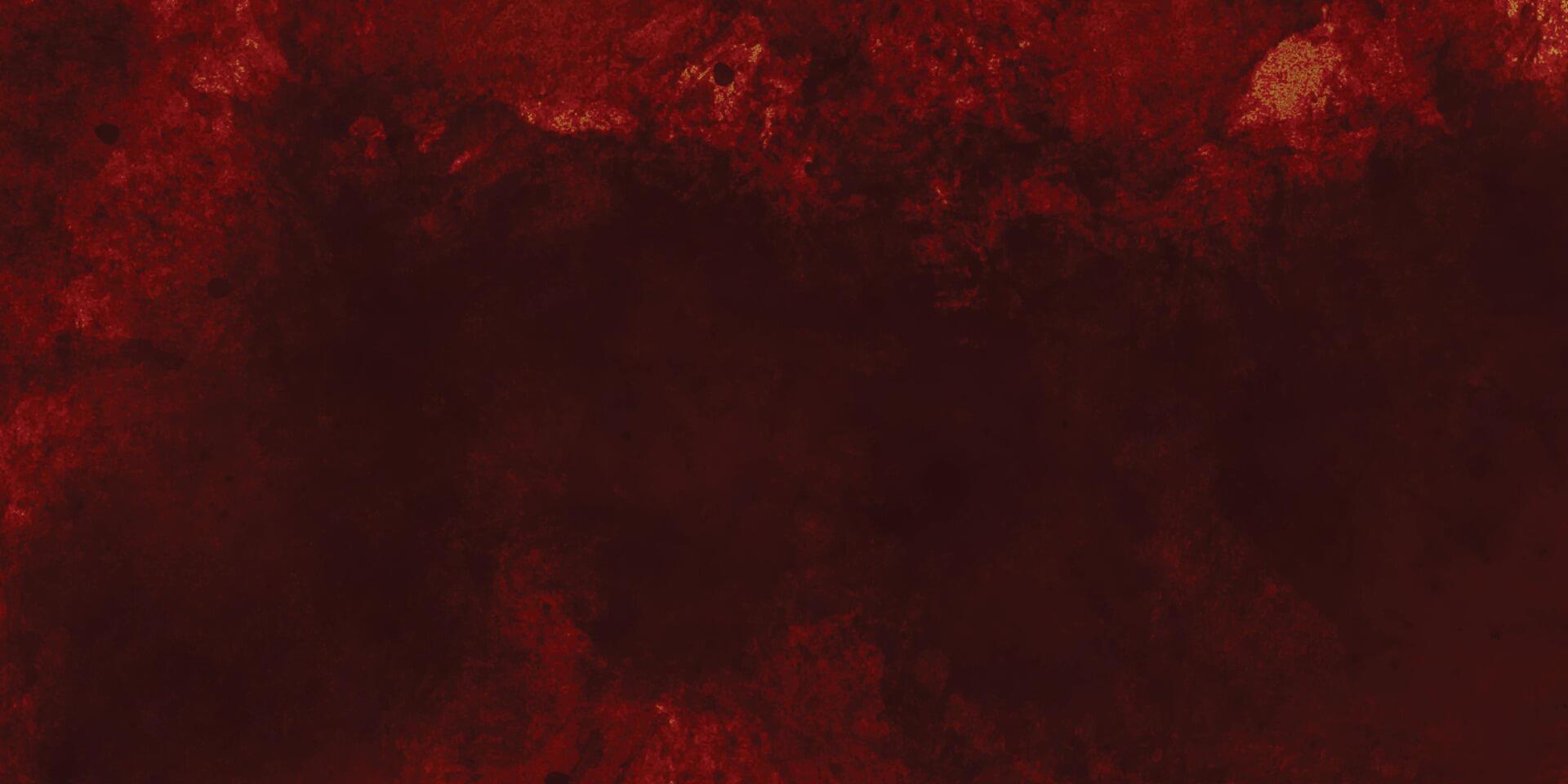 Black and red rock stone background. Old wall texture cement black red background. Red grunge textured stone wall background. Dark red background texture. Red fire grunge texture. vector