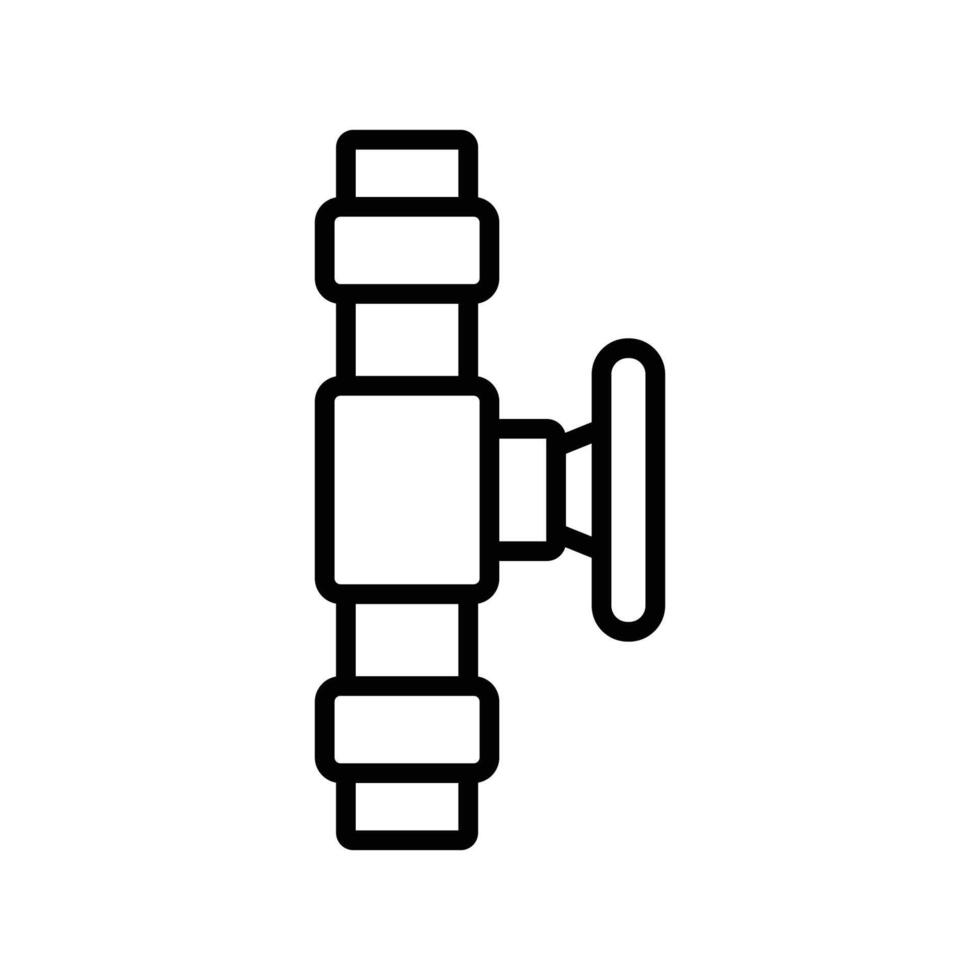 plumbing pipe icon vector design template simple and clean