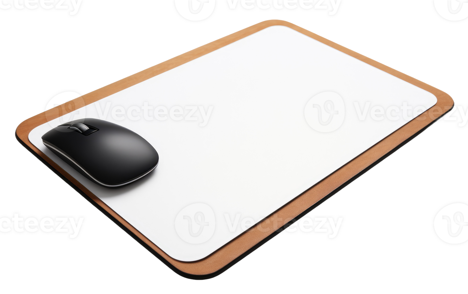 AI generated Mouse Pad On Transparent Background. png