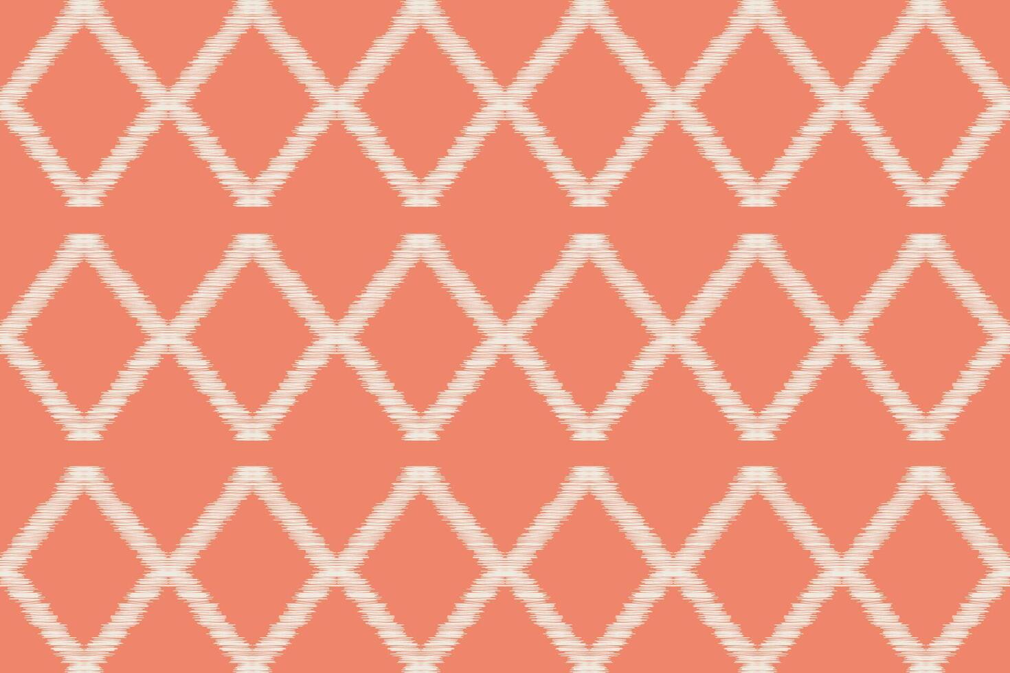 Traditional Ethnic ikat motif fabric pattern background geometric .Ikat embroidery Ethnic pattern pink pastel rose pink background wallpaper. Abstract,vector,illustration.Texture,frame,decoration. vector