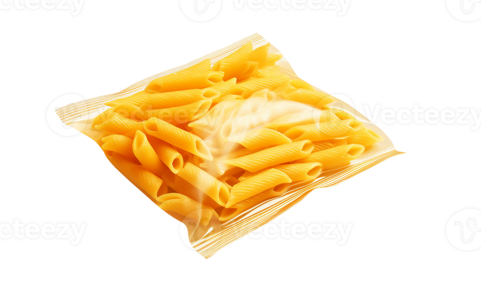 AI generated Delectable Pasta Packet On Transparent Background png