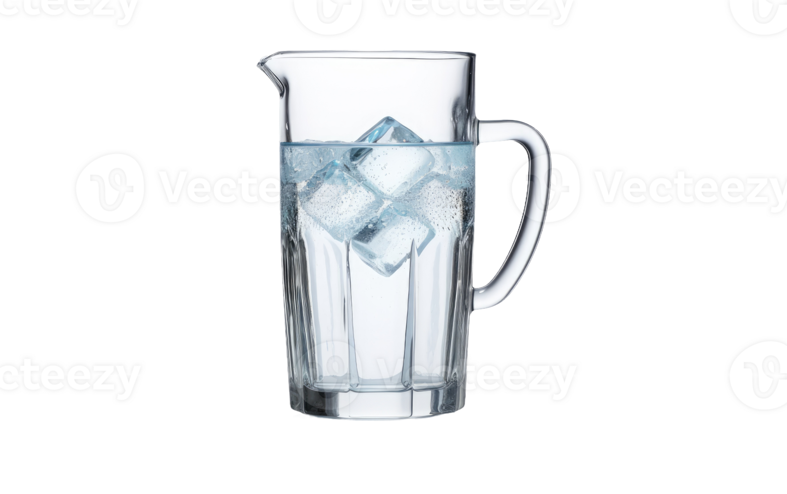 AI generated Jug with Water On Transparent Background png