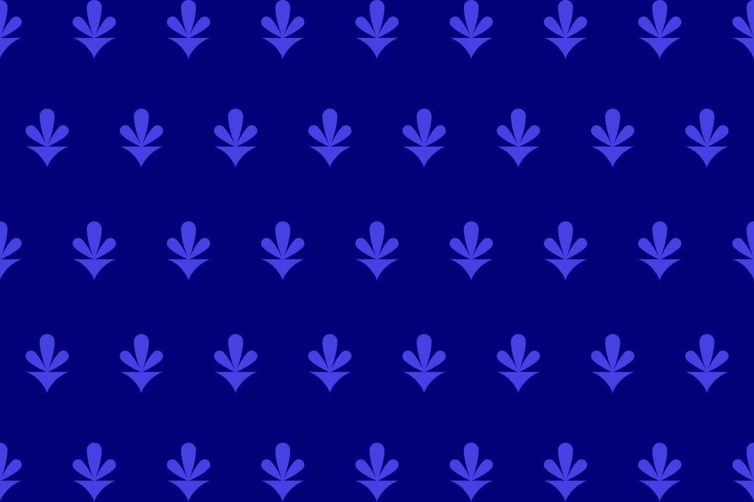 beautiful floral pattern on blue background. floral pattern design for background, wallpaper clothing, textile, wrapping, fashion, table cloth vector