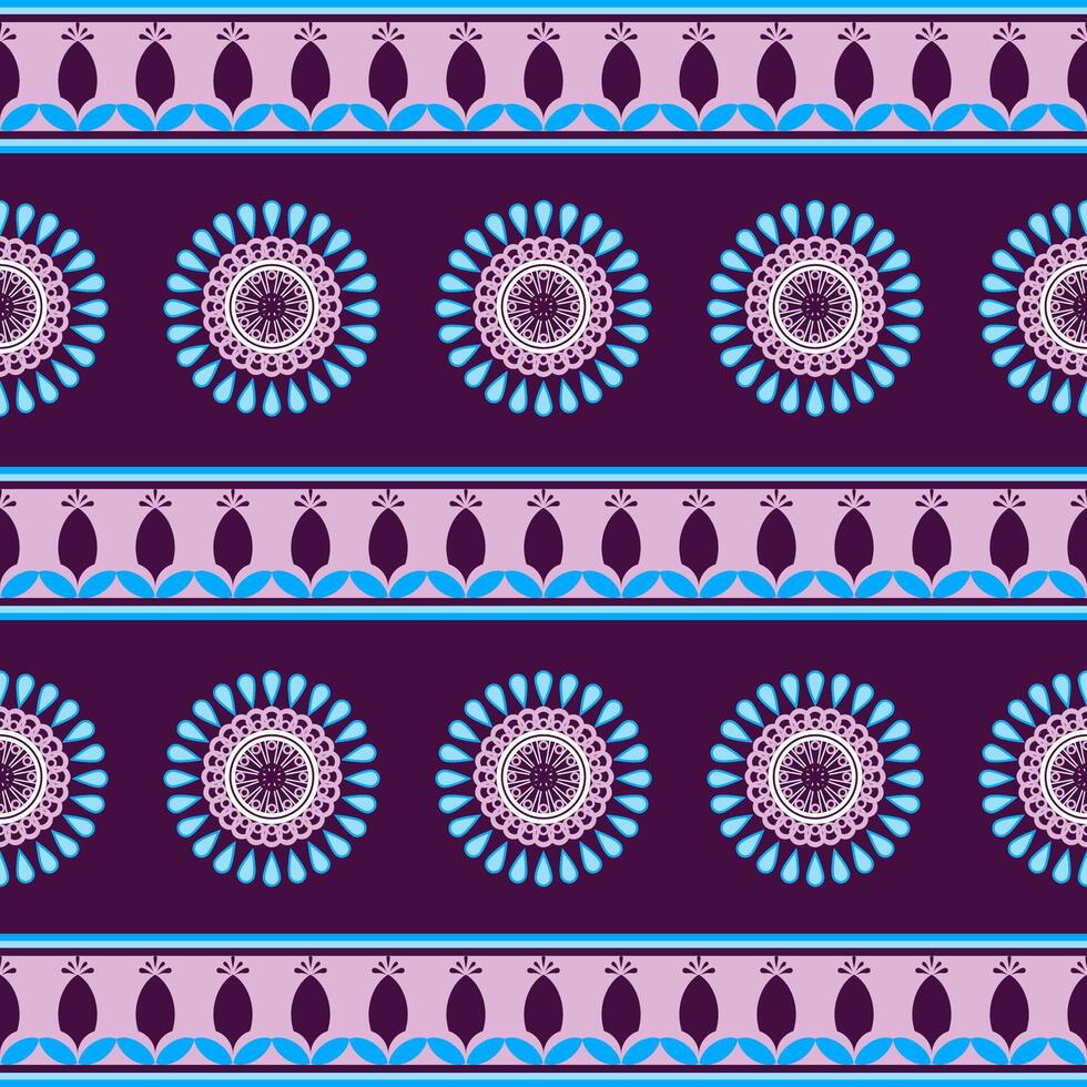 Geometric ethnic oriental seamless pattern. Can be used in fabric design for clothing, textile, wrapping, background, wallpaper, carpet, embroidery style vector
