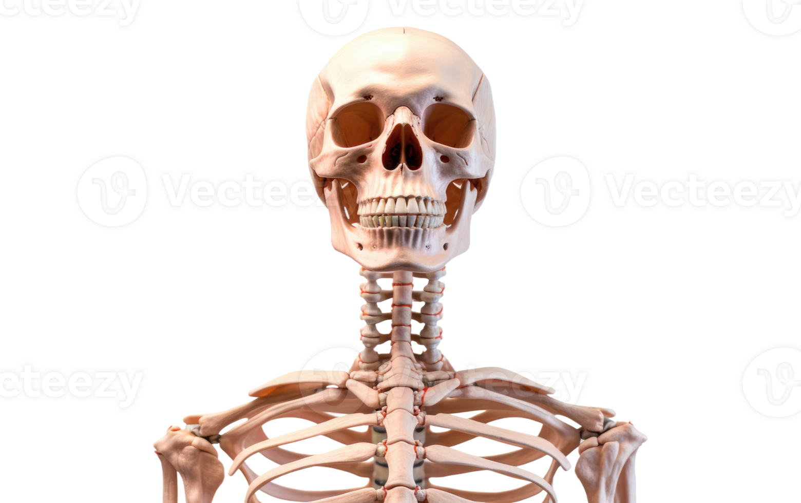 ai généré OS structure sur transparent Contexte png