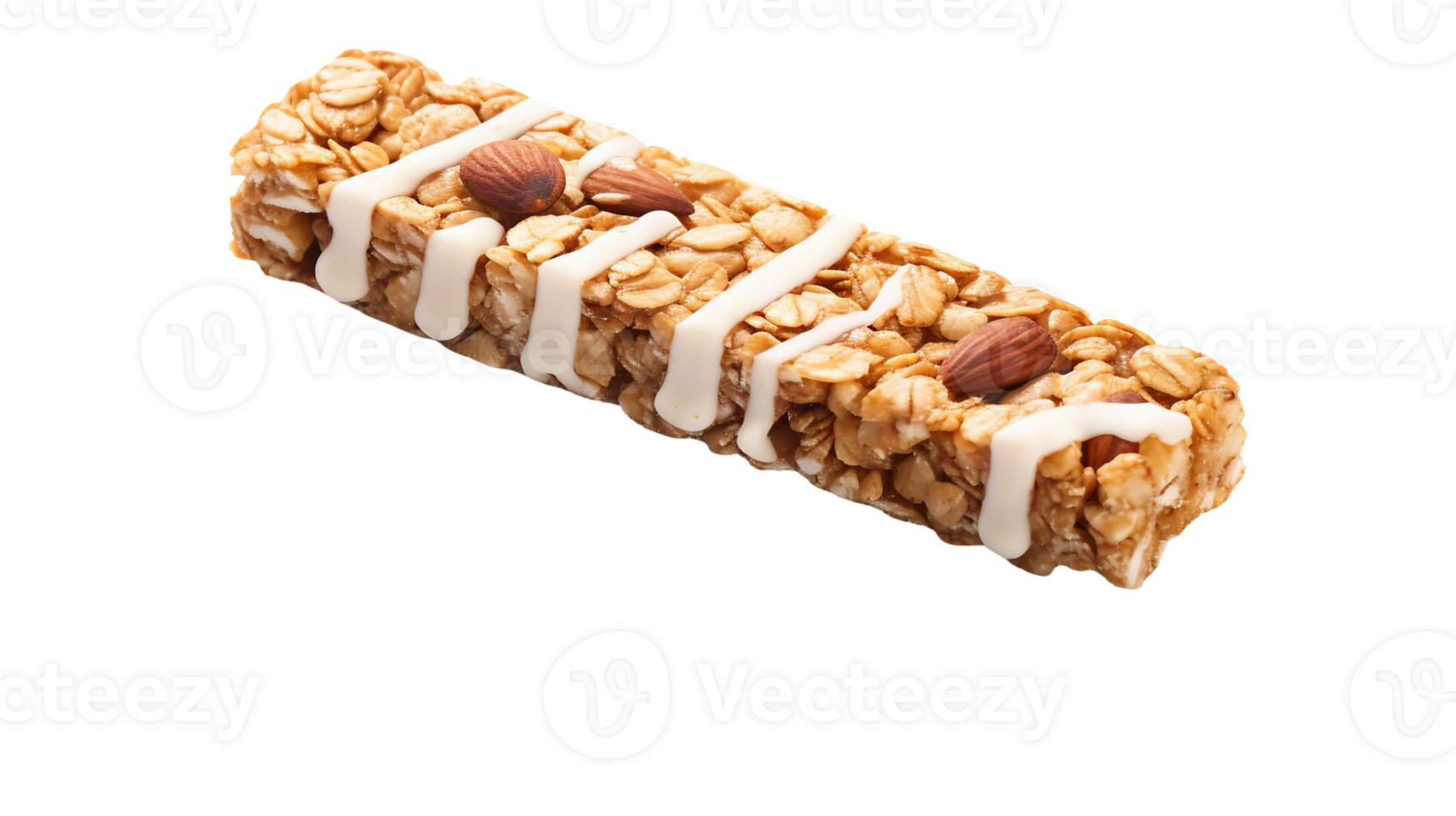 ai gegenereerd muesli bar Aan transparant achtergrond png