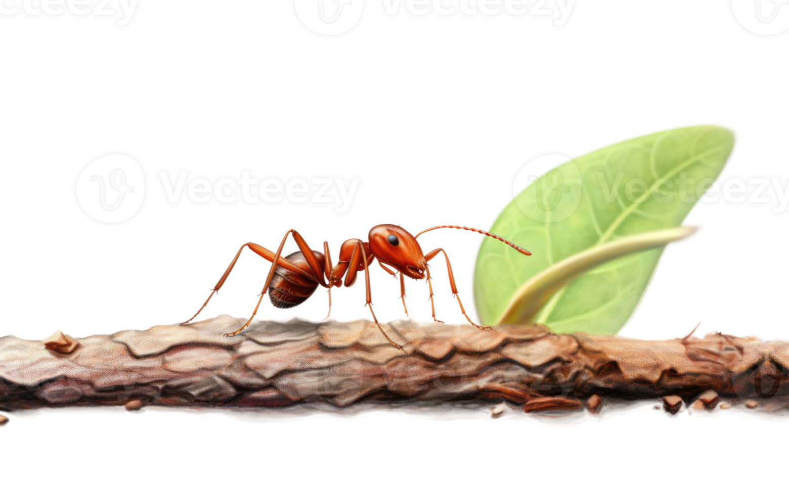 AI generated Leafcutter Ant Image On Transparent Background. png