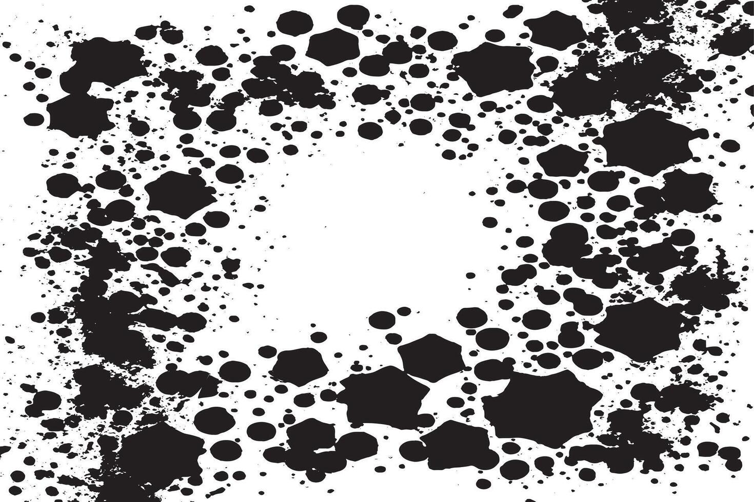 black grunge monochrome texture vector template for background texture. abstract texture