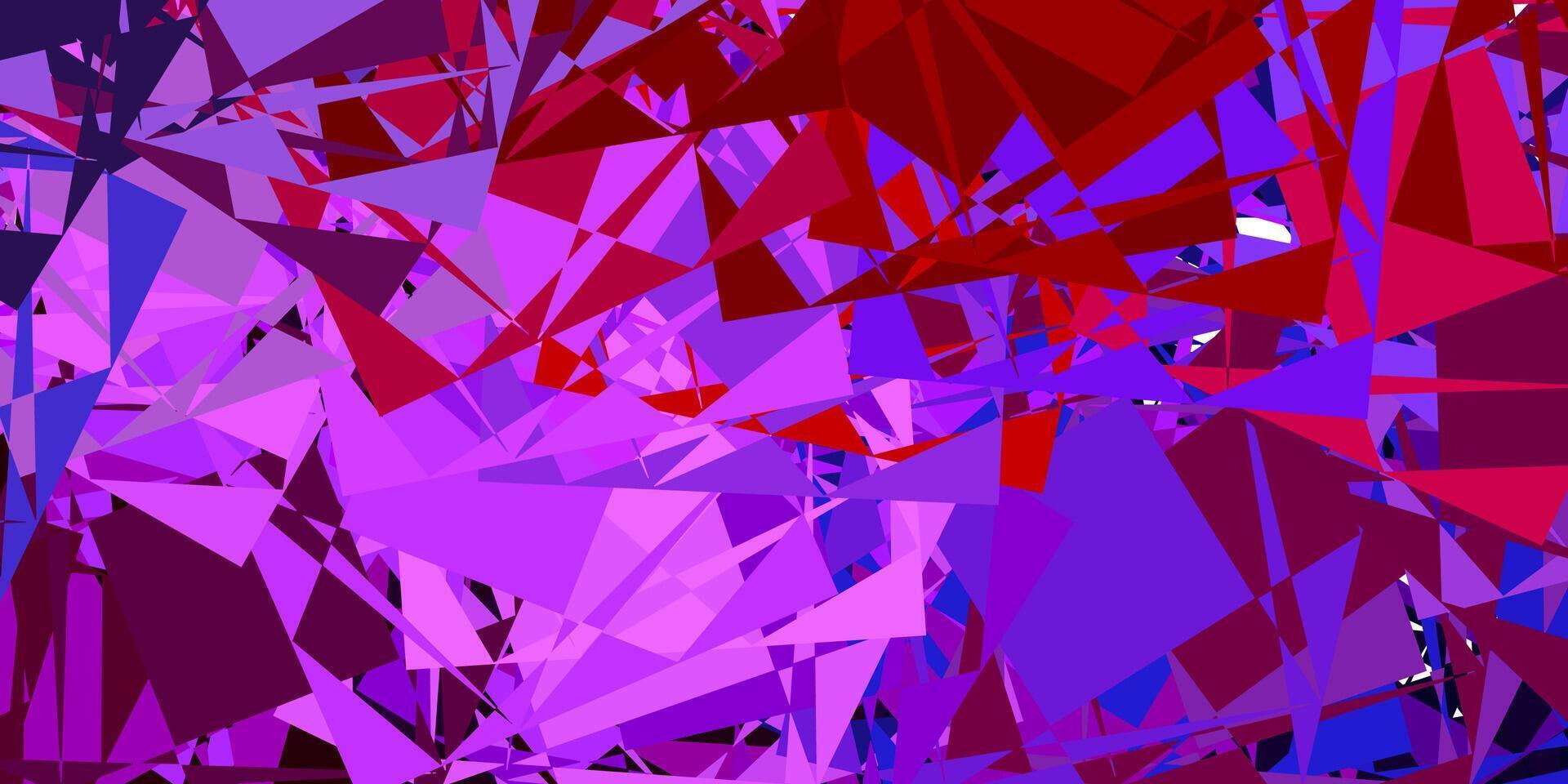 Light Blue, Red vector texture with memphis shapes.