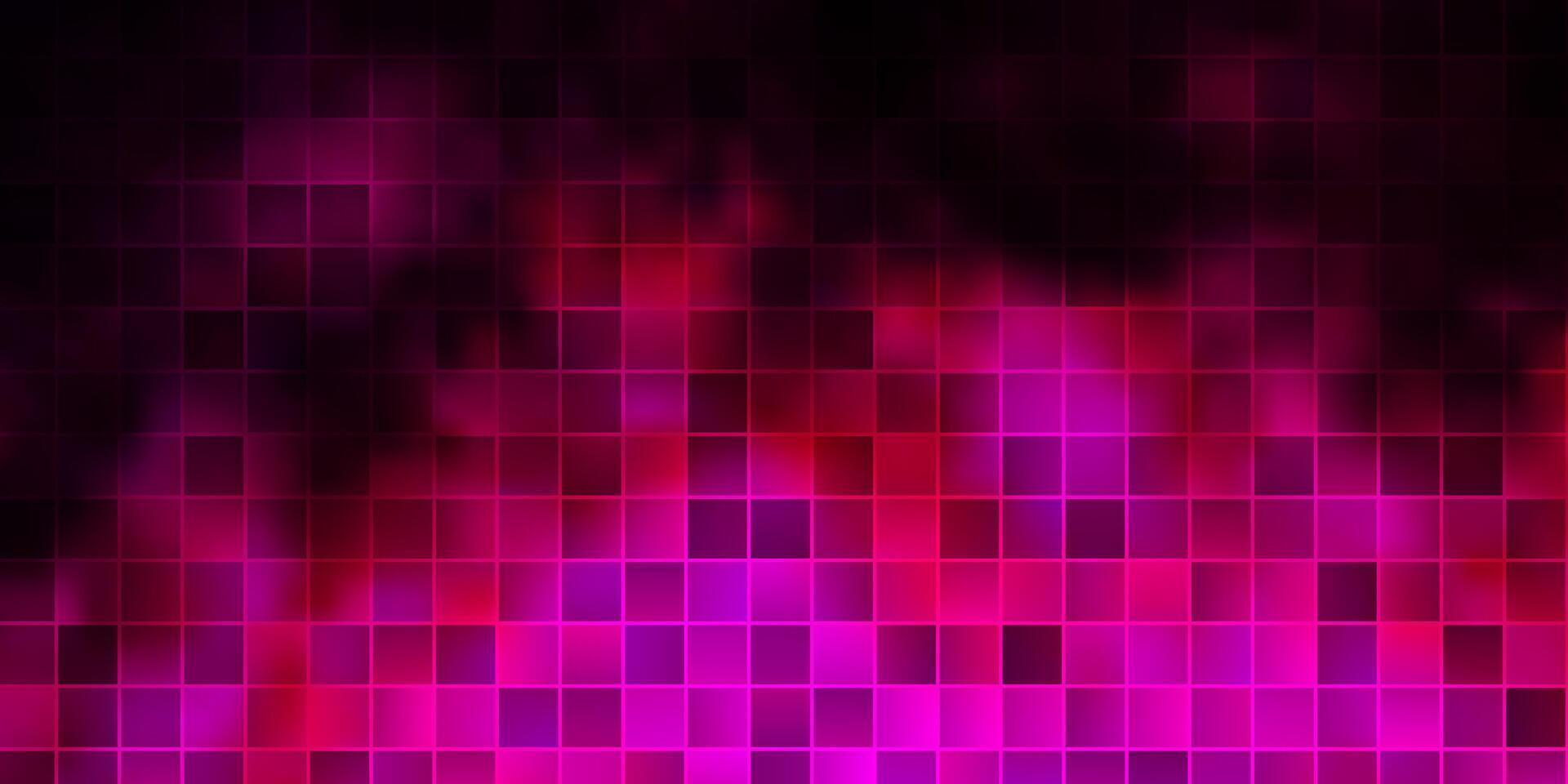 Fondo de vector rosa oscuro con rectángulos.