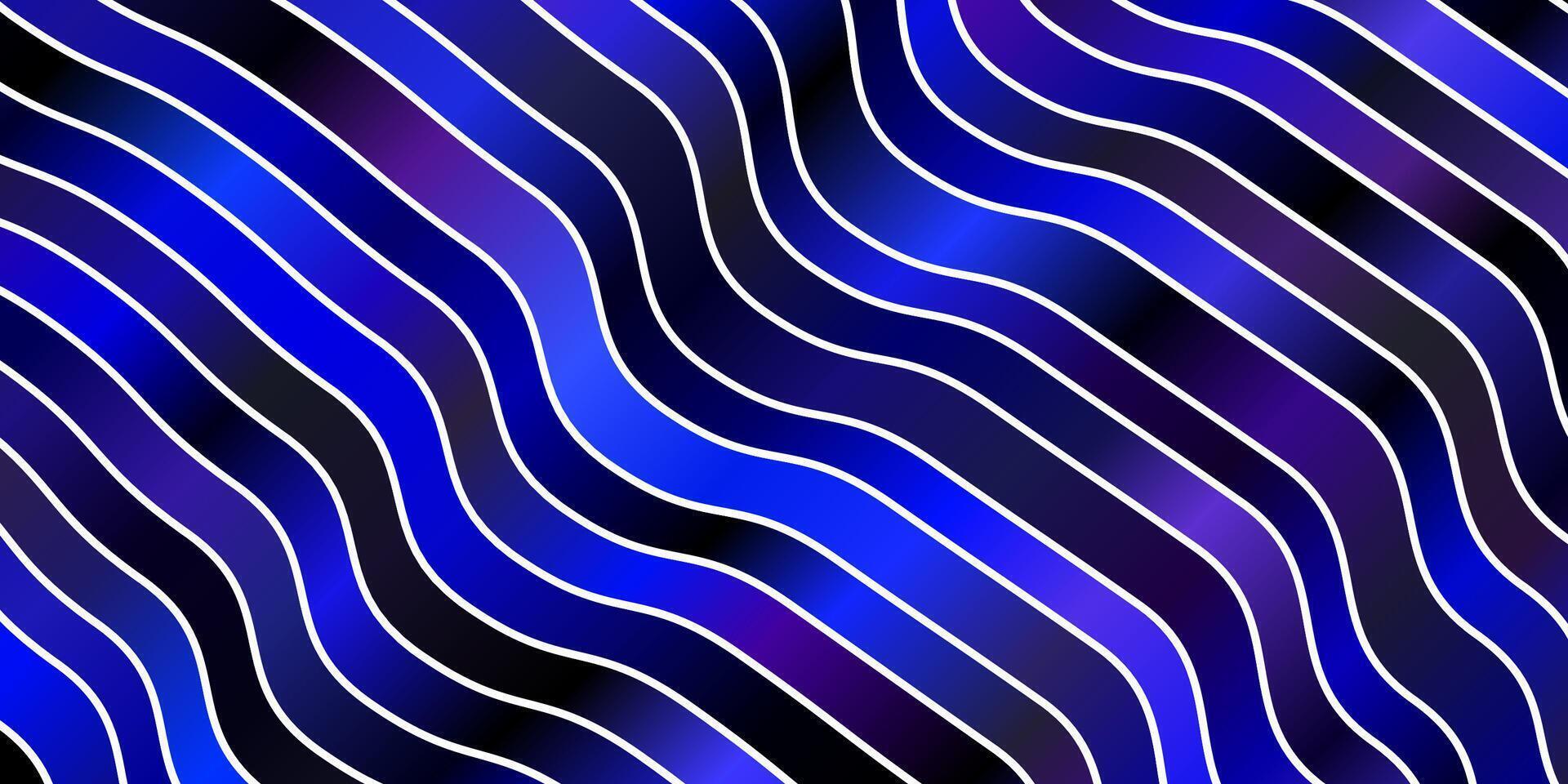 Dark Pink, Blue vector background with wry lines.