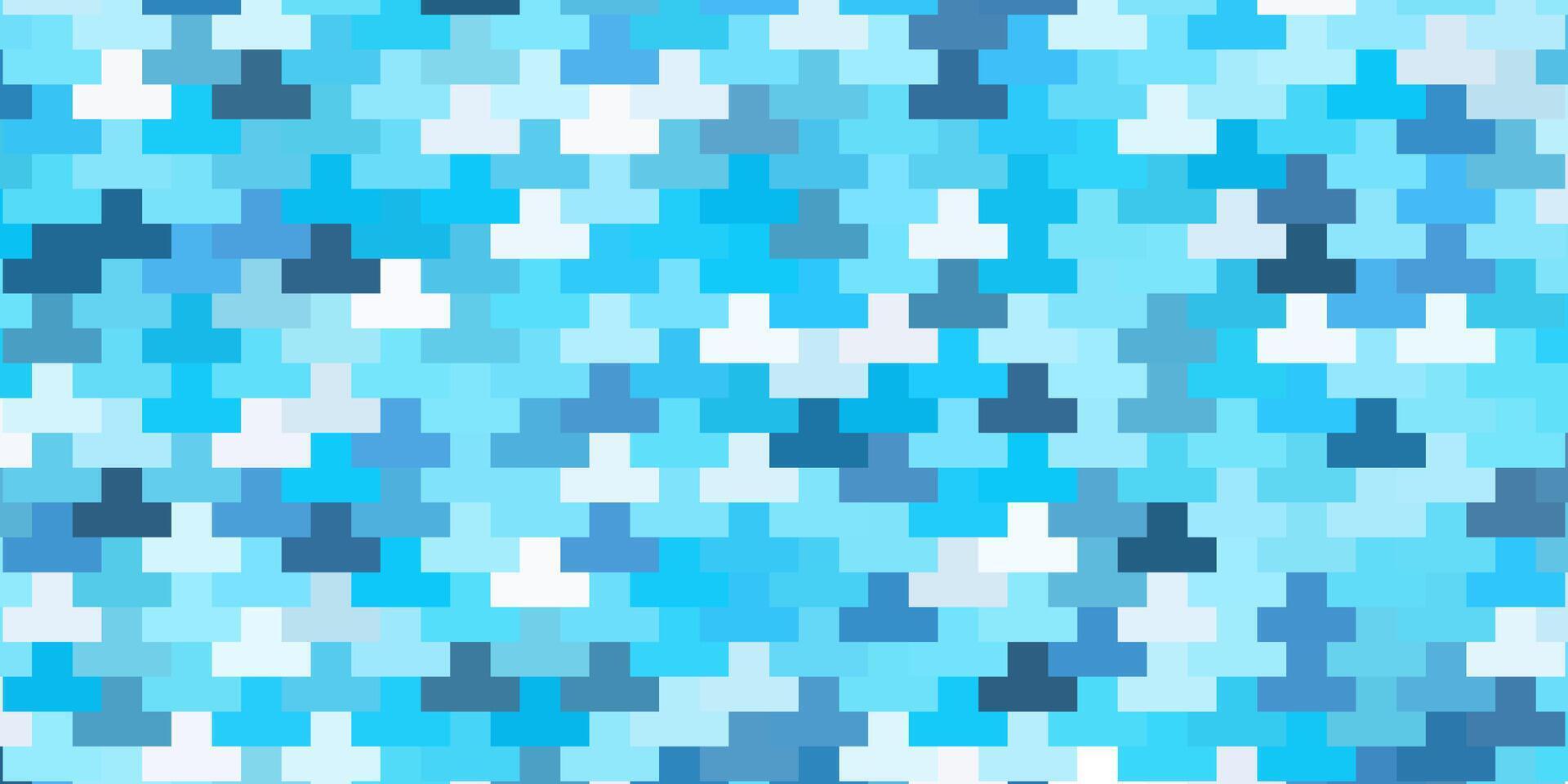 Light BLUE vector background with rectangles.