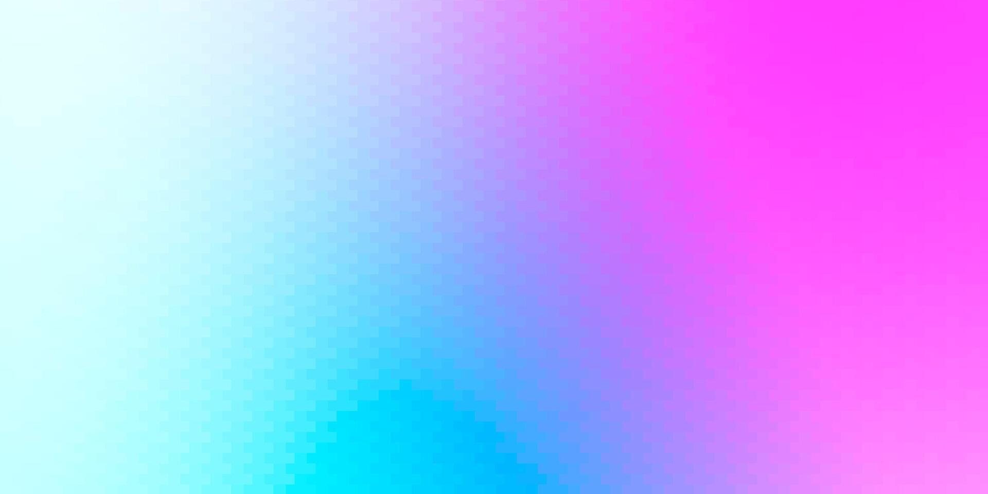 Light Pink, Blue vector layout with lines, rectangles.