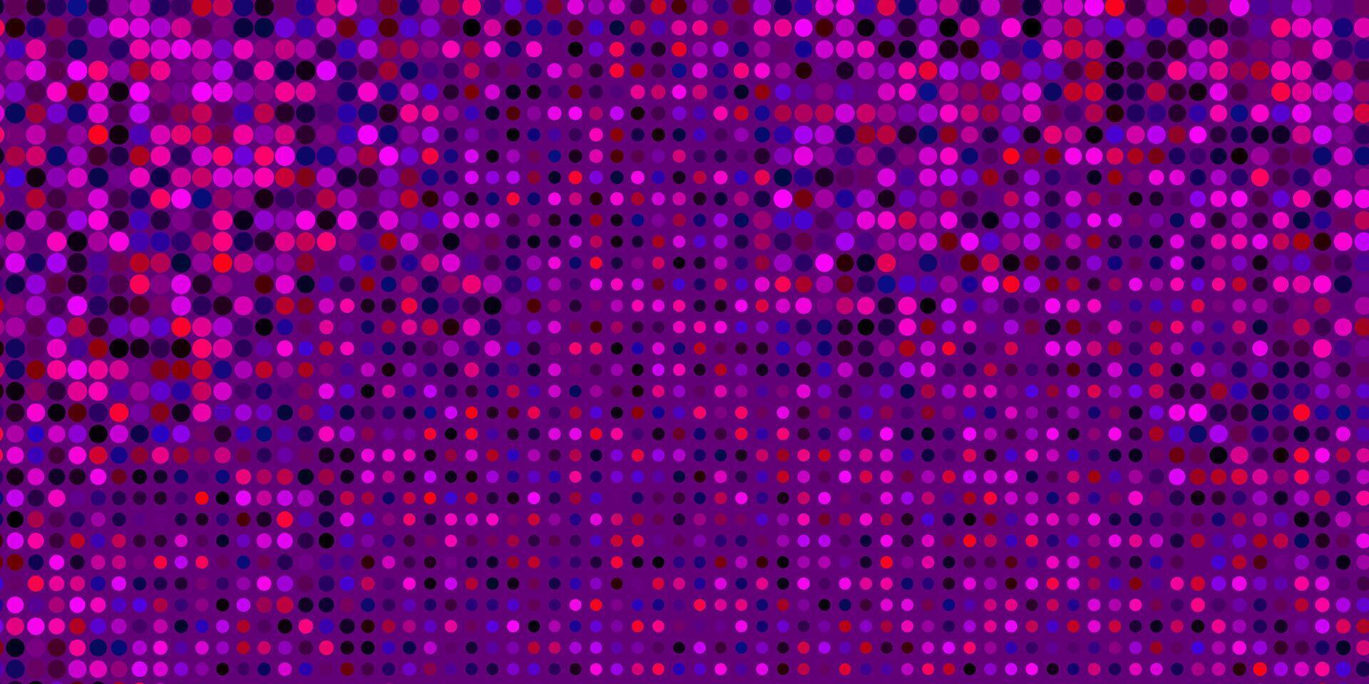 textura de vector de color rosa oscuro, azul con discos.