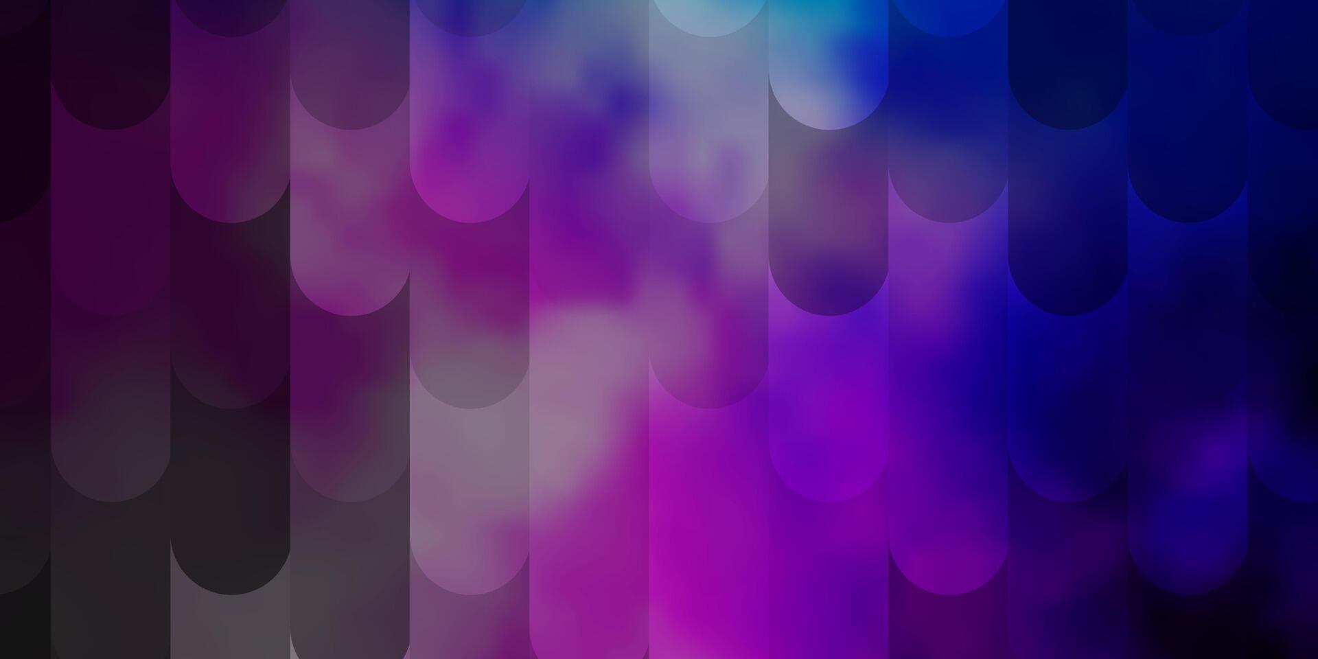 Light Pink, Blue vector background with lines.