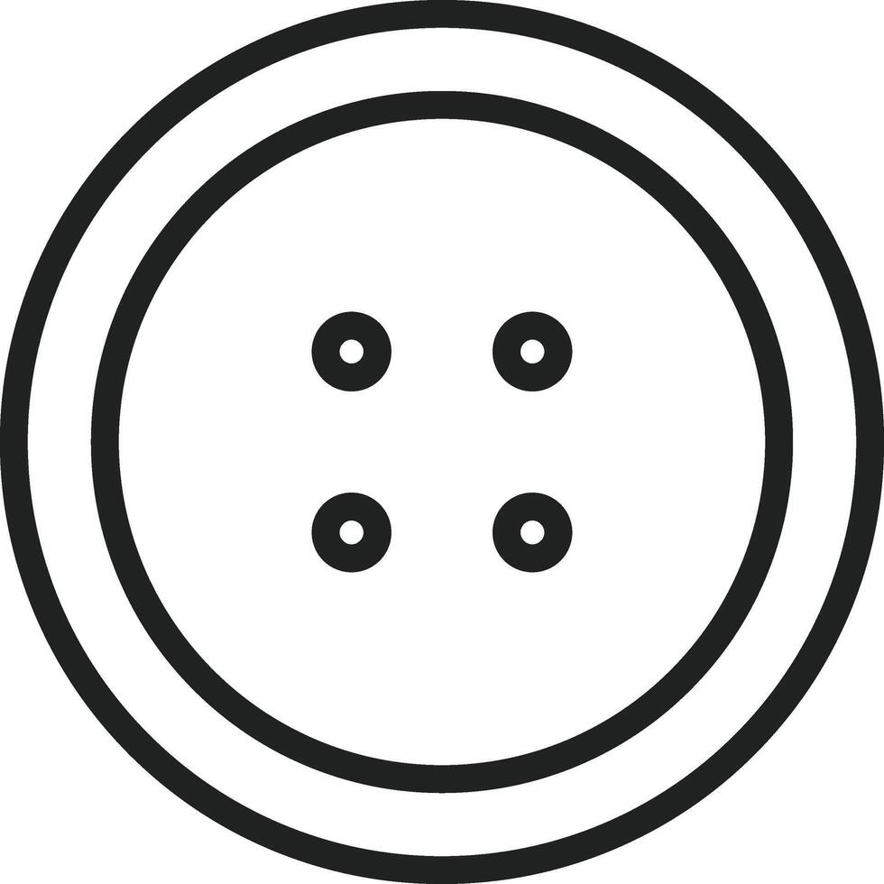 Button icon vector image. Suitable for mobile apps, web apps and print media.
